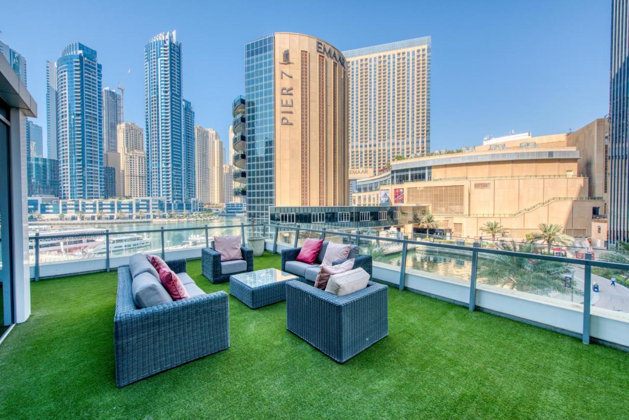 Maison Privee - Big, Bright, Luxury Marina Views Apt Next To Beach 迪拜 外观 照片